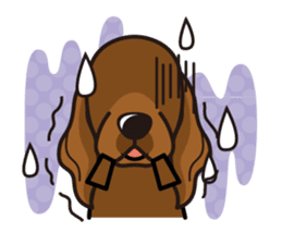 iinu - Irish Setter sticker #9975660