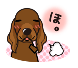 iinu - Irish Setter sticker #9975661