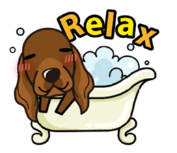 iinu - Irish Setter sticker #9975663