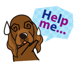 iinu - Irish Setter sticker #9975667