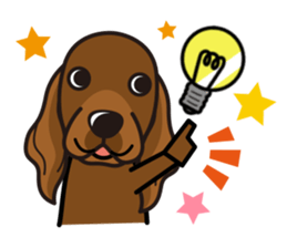 iinu - Irish Setter sticker #9975669