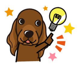 iinu - Irish Setter sticker #9975669