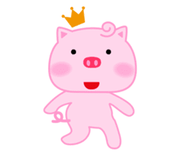 pig-poohtan sticker #9976317