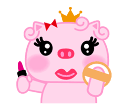 pig-poohtan sticker #9976339