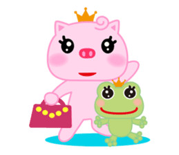 pig-poohtan sticker #9976351