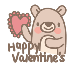 Teddy Bears [7]. February Special sticker #9976792