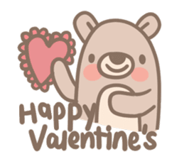 Teddy Bears [7]. February Special sticker #9976792