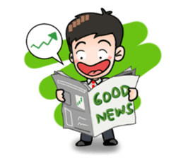 Colorful Trader's Life sticker #9977042