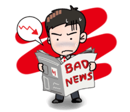 Colorful Trader's Life sticker #9977043