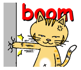 haluneko english02 sticker #9977084