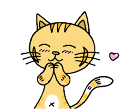 haluneko english02 sticker #9977088