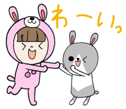 Pretty  Favorite girl Honorific sticker #9977900