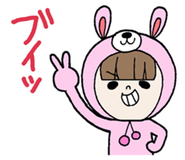 Pretty  Favorite girl Honorific sticker #9977907