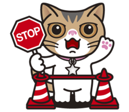 SOPHIE the Exotic Shorthair Cat sticker #9978446