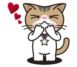 SOPHIE the Exotic Shorthair Cat sticker #9978455