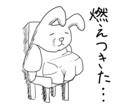 Rabbit Shinto priest and priestess sticker #9979451