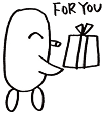 Daily life of Mr.tofu sticker #9980520