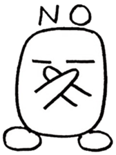 Daily life of Mr.tofu sticker #9980528