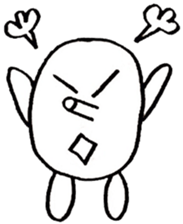 Daily life of Mr.tofu sticker #9980534