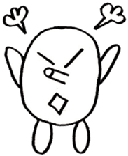 Daily life of Mr.tofu sticker #9980534