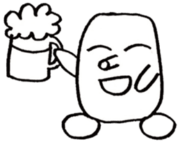 Daily life of Mr.tofu sticker #9980535