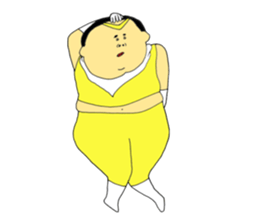 Love and fat warriors MAN 2 sticker #9980552