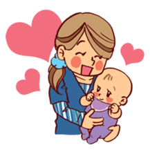 Happy parenting life sticker #9980852