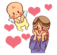 Happy parenting life sticker #9980855