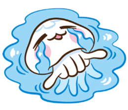Clara the Jellyfish 2 sticker #9980892