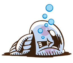 Clara the Jellyfish 2 sticker #9980894