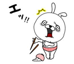 Rabbit person3 sticker #9981715