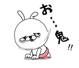 Rabbit person3 sticker #9981724