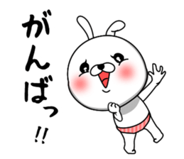 Rabbit person3 sticker #9981734