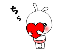 Rabbit person3 sticker #9981736