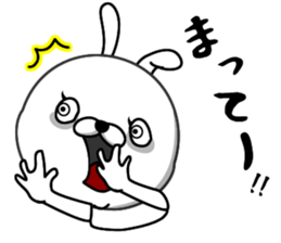Rabbit person3 sticker #9981742