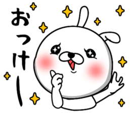 Rabbit person3 sticker #9981744