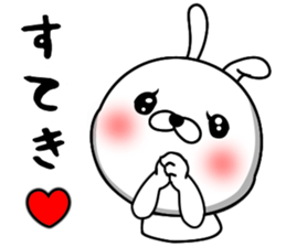 Rabbit person3 sticker #9981745