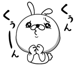 Rabbit person3 sticker #9981748