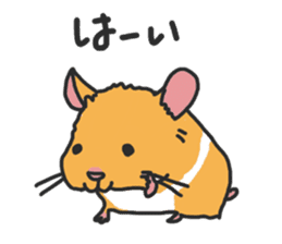 Chubby hamsters sticker #9981912
