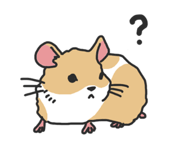 Chubby hamsters sticker #9981924