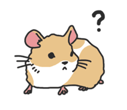 Chubby hamsters sticker #9981924