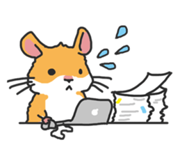 Chubby hamsters sticker #9981928