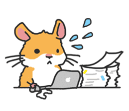 Chubby hamsters sticker #9981928