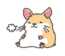 Chubby hamsters sticker #9981929