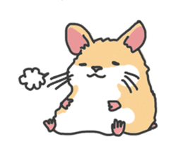 Chubby hamsters sticker #9981929