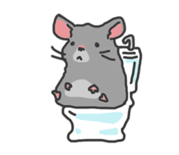 Chubby hamsters sticker #9981930