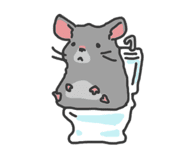 Chubby hamsters sticker #9981930