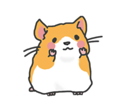 Chubby hamsters sticker #9981933