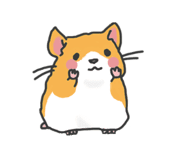 Chubby hamsters sticker #9981933