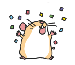 Chubby hamsters sticker #9981935